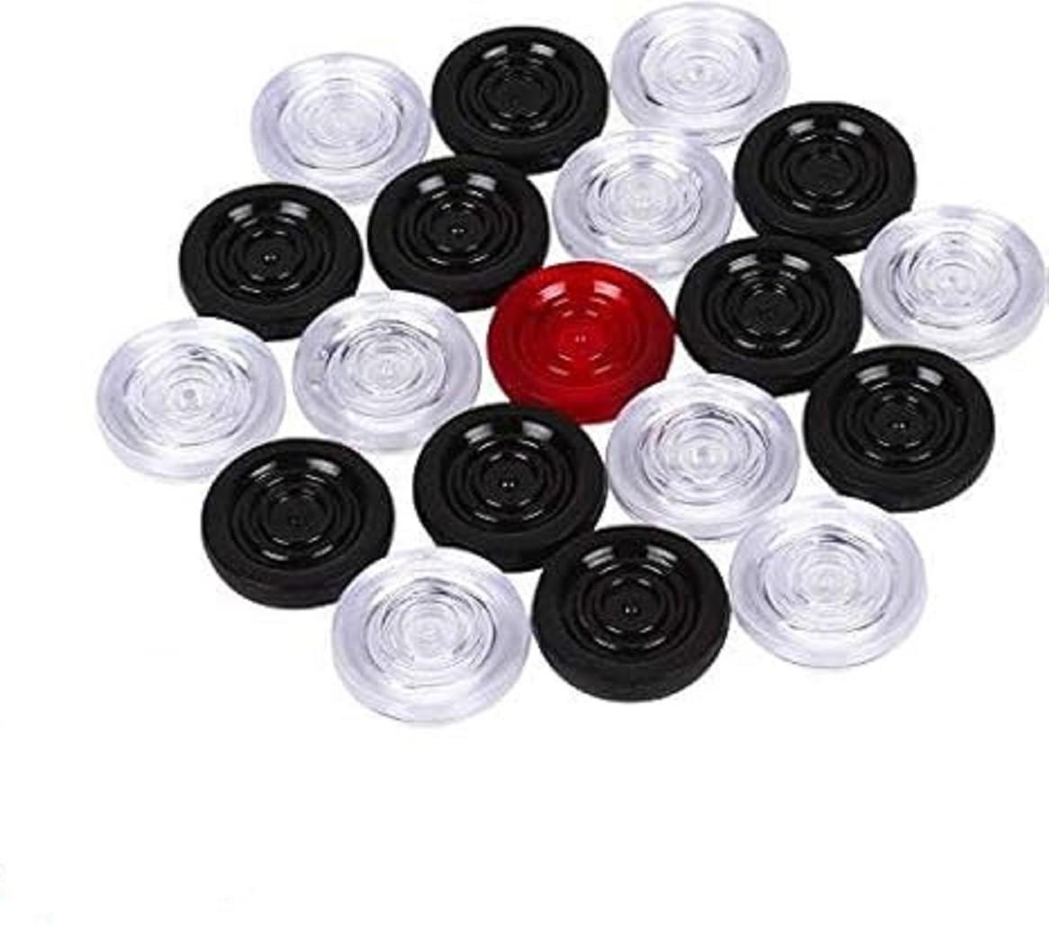@ Transparent Carom Plastic Coin Pack of 20 UK202 50%OFF