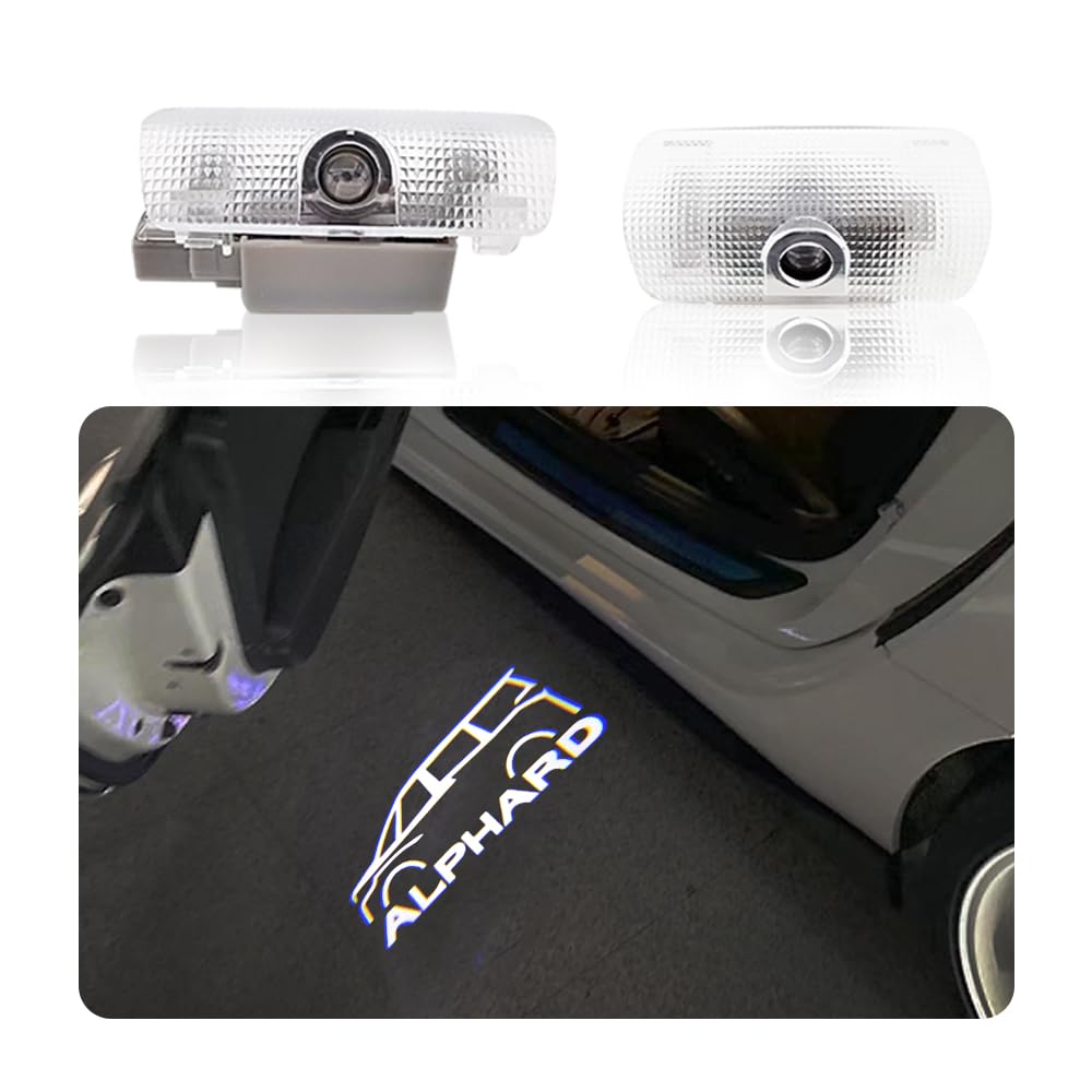 New Alphard 40 Series Courtesy Light, Door Welcome Light, Courtesy Lamp, LED Logo Projection,