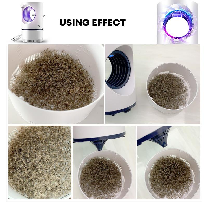 USB LED UV Mosquito Lamp Indoor Insect Proof Light Outdoor Pest Control Lamp Inhalation Mosquito Killer Phototactile Sensing