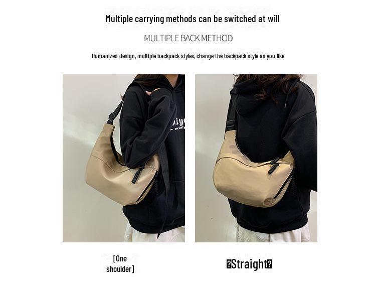 2024 Nylon Dumpling Shoulder Bag - Lightweight, Stylish, Minimalist Canvas for Women