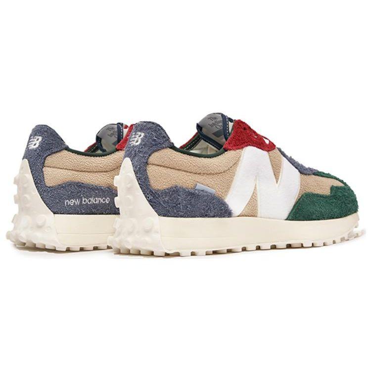 New Balance 327 Golden Hour Nightwatch Green Unisex Sneakers Cream MS327FH