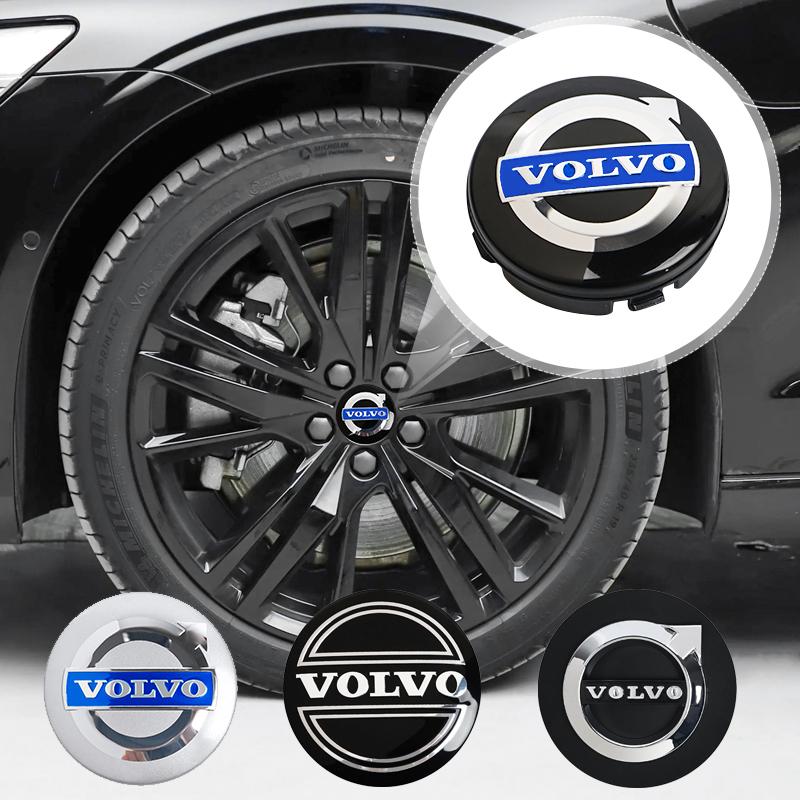 4 ks 65mm středové krytky kol pro auto pro Volvo V60 V40 XC90 S60 C30 XC60 V50 V70 S90 AWD XC40 T6 Příslušenství krytů ráfků pneumatik