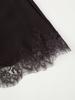 Autumn/Winter Lace Trim Cut-Out Waist Patchwork Dress for Women
