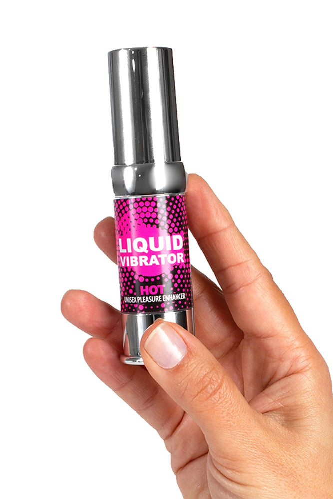 Liquide Vibrant Effet Chauffant Arôme Fraise à La Crème Unisexe 15ml Sp5969