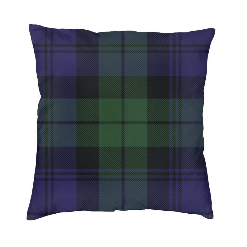 

Black Watch Tartan Modern Cushion Covers Scotland Art Soft Cute Pillow Case Decoration Salon 30cmx30cm