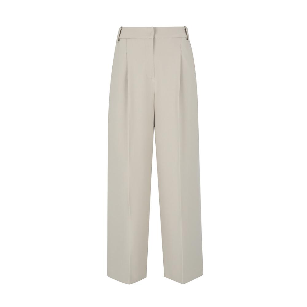 SOUP One-Pleat Hidden Button Slacks (Sz3Lp33)