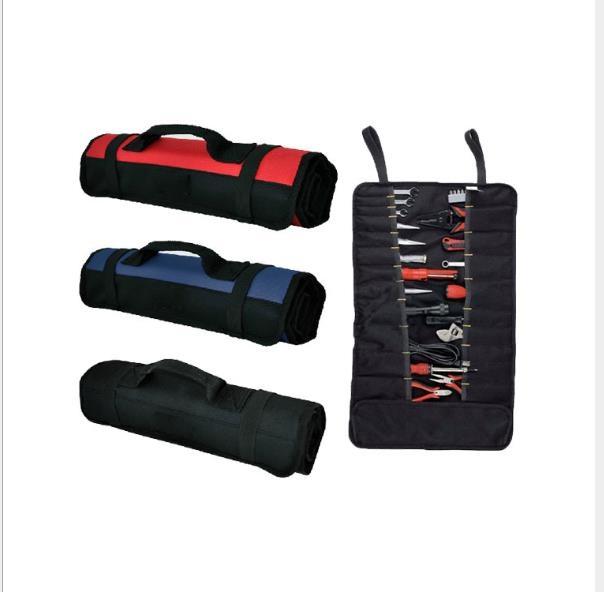 Portable 22 Pockets Carrying Kitchen Chef Knife Roll Bag Cutlery Storage Case
