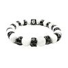 Eightvolume Ev Emblem Bead Bracelet (White)