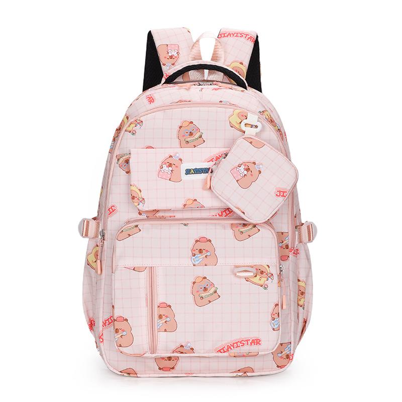 Girls Cartoon Outdoor Backpack Student Schoolbag
