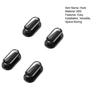 4Pcs Hidden Car Hooks ABS Adhesive Back Seat Organizers for Keys Masks Chargers Multi-surface Car Hooks for Leather Glass Tile