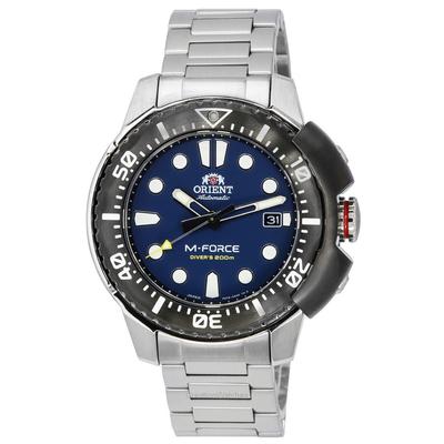 M-Force AC0L Sports Stainless Steel Blue Dial Automatic Divers RA-AC0L07L00B 200M Herrenuhr