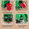 AAYS1 1:24 Compression Inflation Garbage Cars Toy Model Alloy Diecast Doors Opened Miniature Sanitation Truck for Child Festival Gifts
