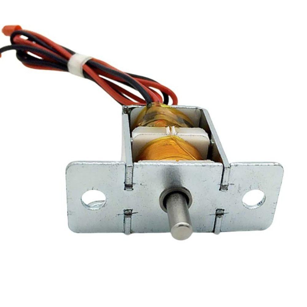 6MM Range Push-Pull Solenoid Push-Pull Type DC Solenoid Self-Holding Solenoid Door Lock System