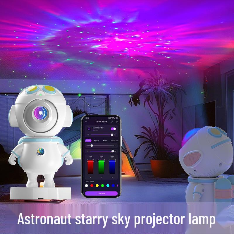 Astronaut Starry Sky Projector Night Light with Remote Control