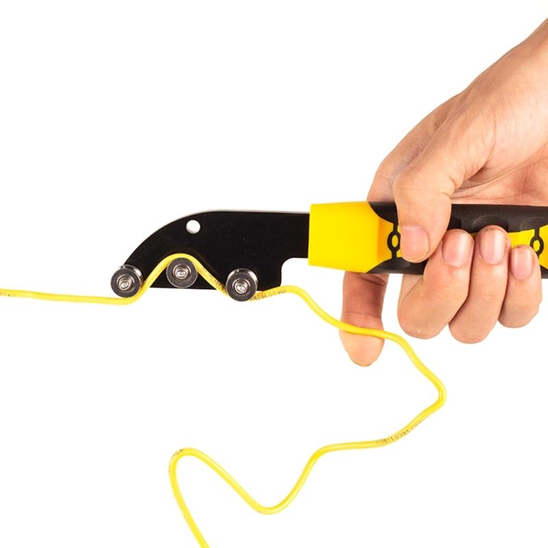 Steel Manual Wire Straightener for Copper and Aluminum Wire Wrapping Electrical Box Terminal Tool with Easy Handling