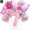 Butterfly Birthday Party Decoration Disposable Party Plates Cup Napkin Tablecloth Butterfly Knìfe Birthday Decoration Baby Showe