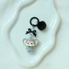 Cartoon Flocked Elephant Crying Baby Keychain Kawaii Resin Doll Pendant  Creative Bag Charms Decoration Accessories Gifts