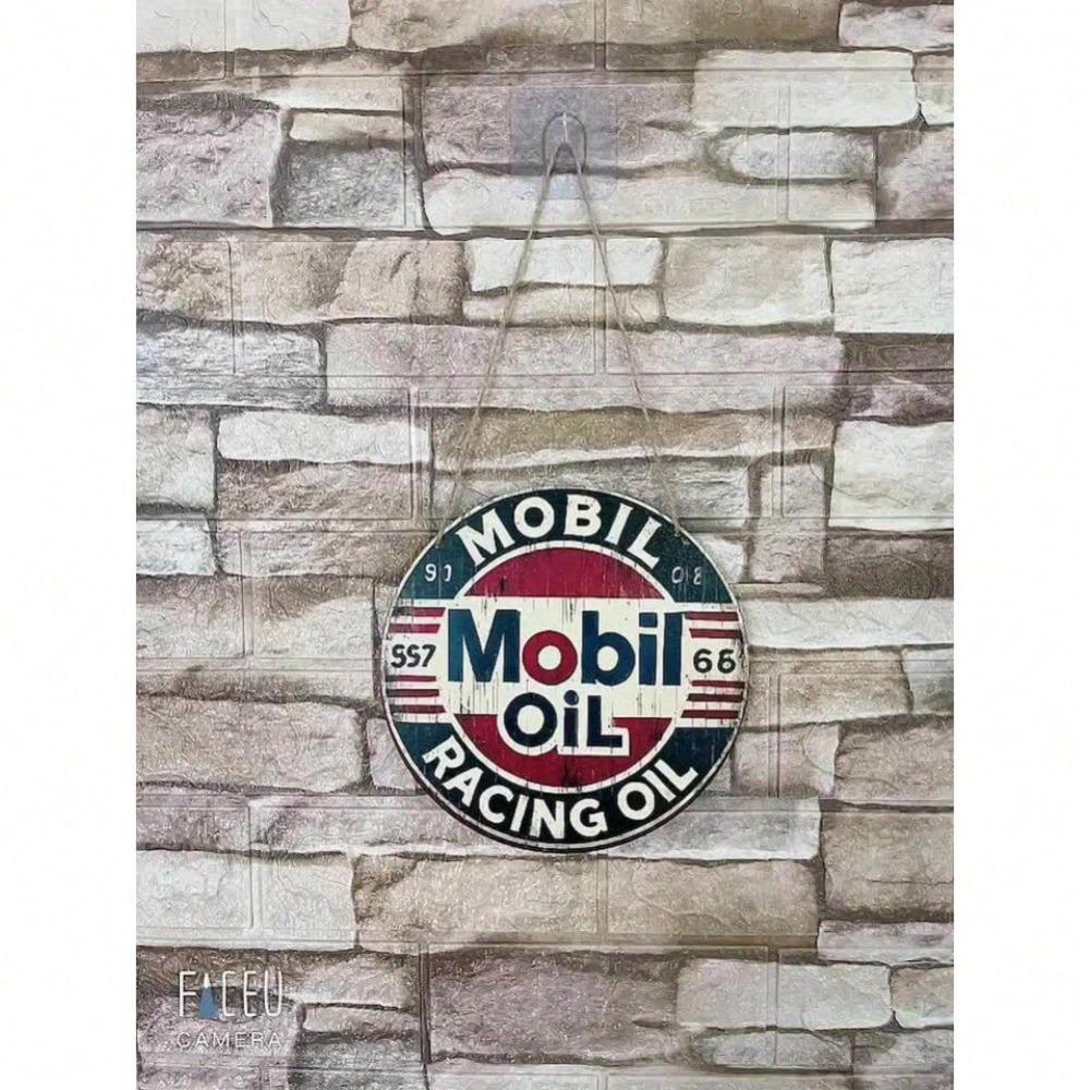 Iron Vintage Racing Tin Sign Antique Auto Garage Decor Wood Wall Art for Man Cave Home Bar Party Room Decor