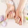 MEGA K TIPS Handmade Semi-Permanent Nail Tips Pink Romance 30tips