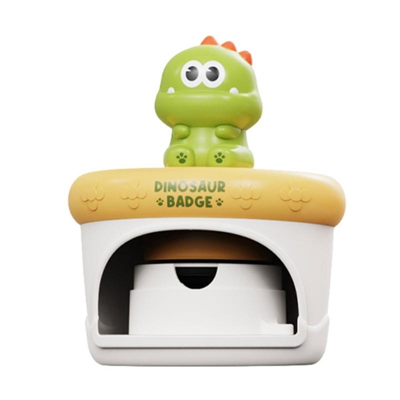 Kituri Artizanale pentru Copii Mașină de Făcut Insigne Plastic Sigur Mașină de Presat Insigne Jucărie Pentru Copii Proiect Artizanal Educativ Timpuriu Jucărie