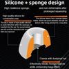 Memory Foam Soft Silicone Ear Tip for Bluetooth-compatible Earphones Protective Earbuds Cover Noise Reduction Hole