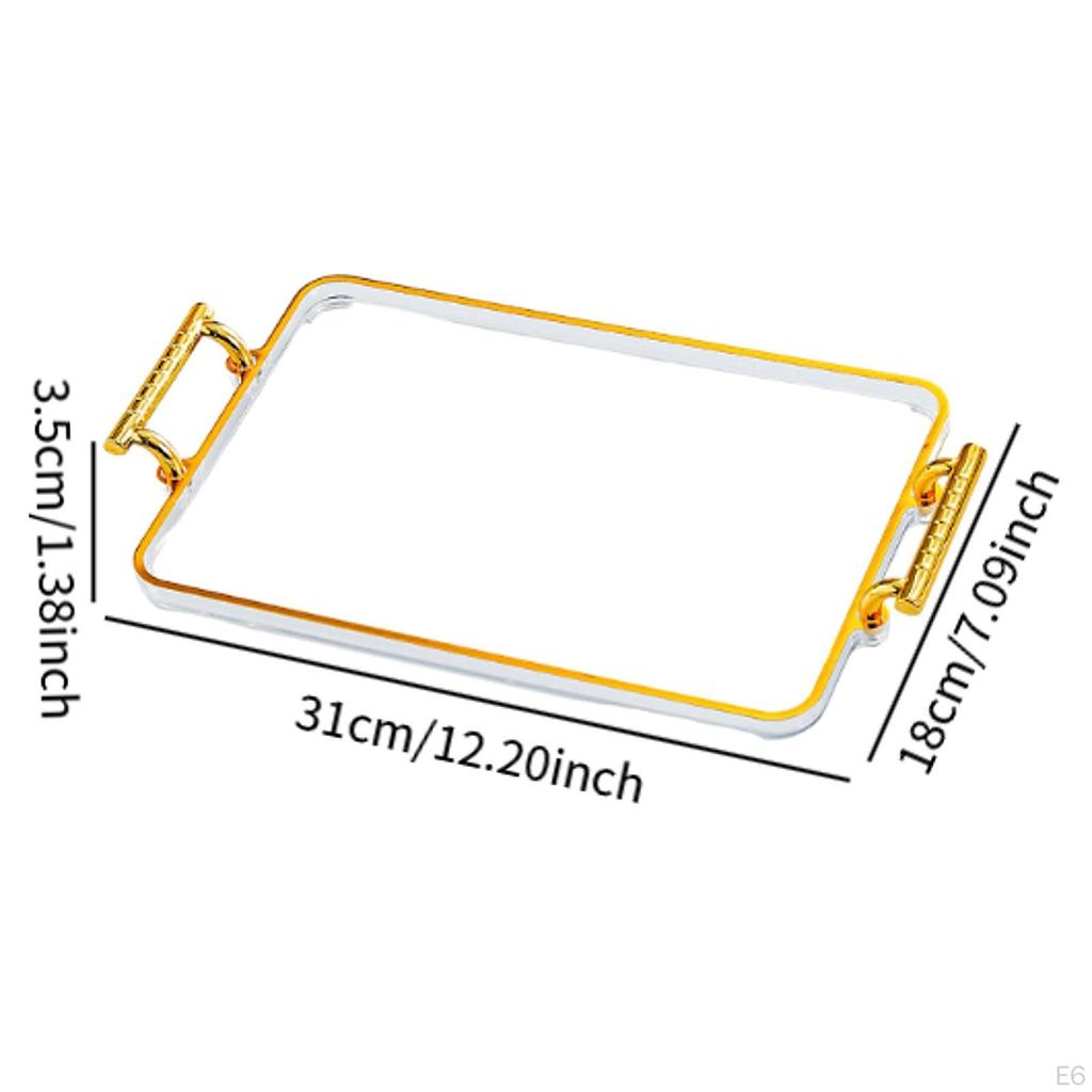 Serviertablett für Kaffeesnacks und Gebäck