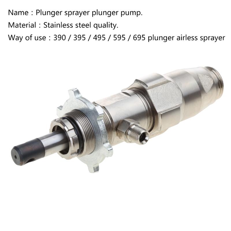 246428 Pompe de pulverizare airless aftermarket pentru pulverizator de vopsea airless 390 395 490 495 595 Pompe durabile din aliaj