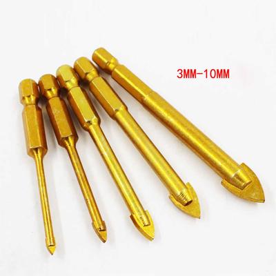5pcs/set 3-10MM Alloy Triangle Drill Set for Glass Tile Ceramic Mirror Porcelain Marble