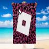 Schnelltrocknendes Strandtuch Roblox-Muster, Leichtes saugfähiges Handtuch für Pool, Strand, Urlaubsgebrauch