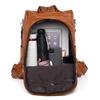 2025 Women's Retro PU Travel Backpack - Large Capacity Outdoor Casual Bag