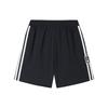 Training Series Color Block Mid-Rise Straight Casual Shorts Women Shorts Black 162427315-3