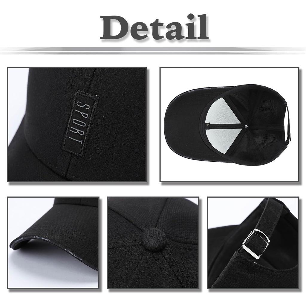 Plain Logo English Letters Cap Hat Outdoor Fishing Golf Women Men CA795 [White Fang] (Gray)