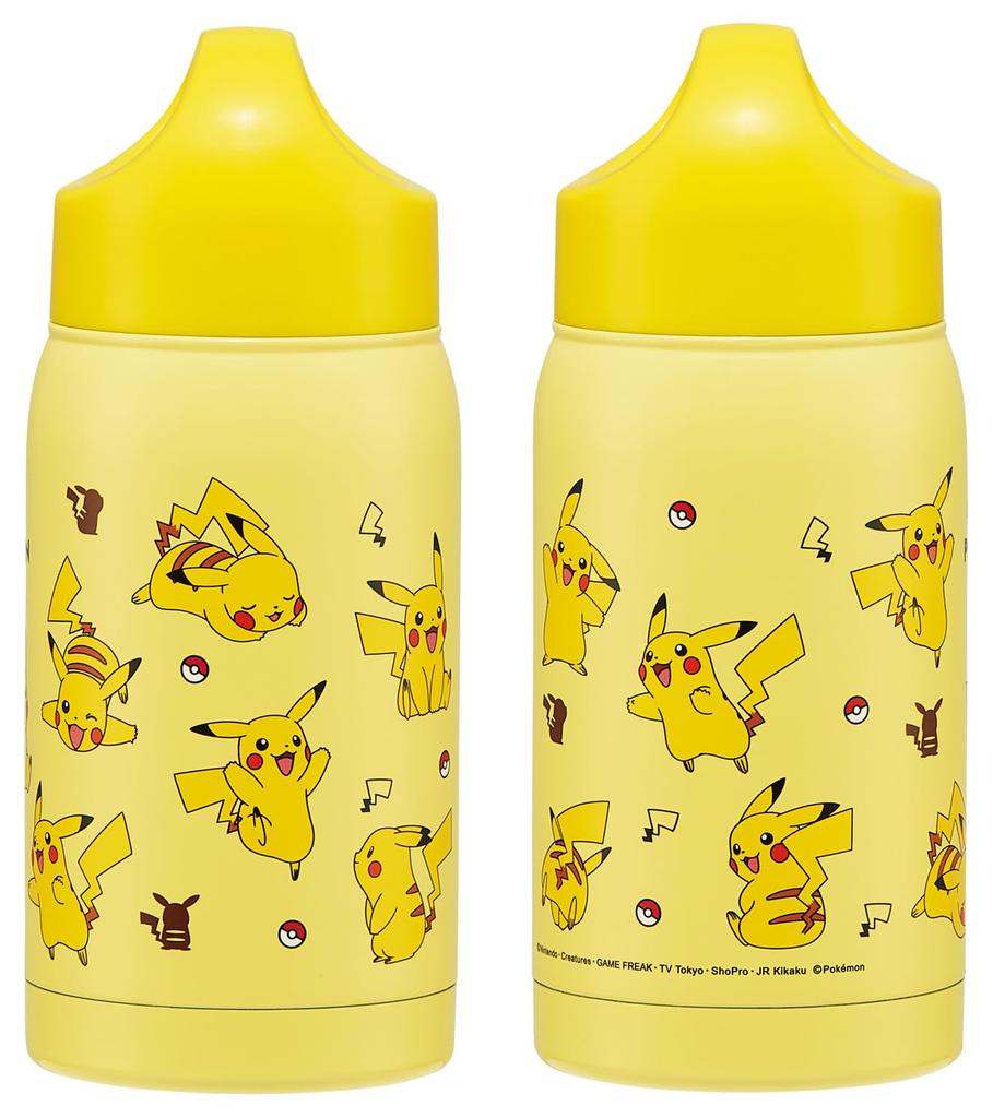 Skater Direct Drinking Stainless Steel Mug Bottle Water Bottle 350ml Pokemon Pikachu Insulated/Cold SMC3-A