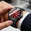 Write Wheel Eye Watch Waterproof Quartz Watch Student Watch Rotary Large Dial Men's Watch