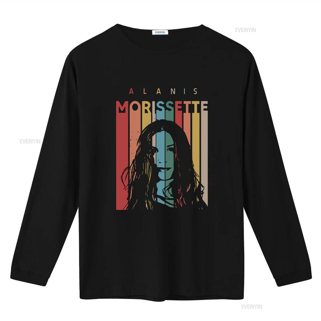 Alanis Morissette 90er Vintage T-Shirt The Triple Moon Tour 2024 S 5XL vintage Gewaschen Lässig Dehnbar Stilvoll Mode Leicht
