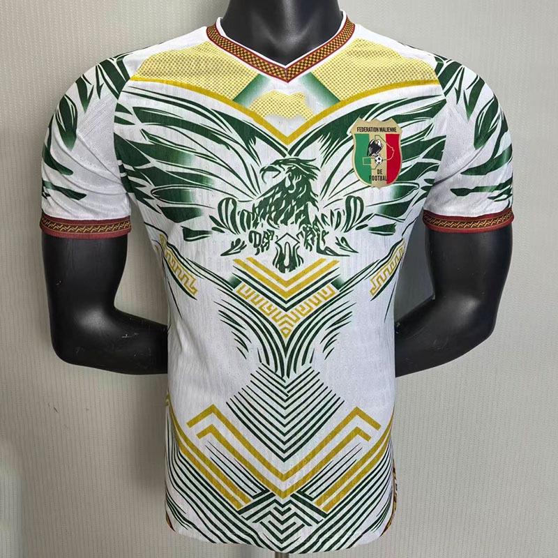Mali National Team 2026-27 Player Edition White Football Jersey, Short Sleeve, Sizes S-2XL S белый