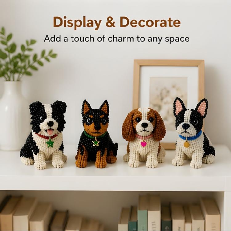 Better Acrylic Components For Assembling Durable And Precise Animal Figures Like fun Dogs