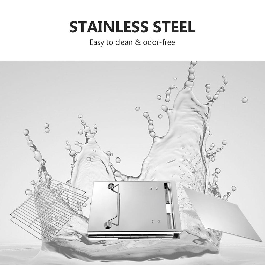 Wood Stove Stainless Steel Foldable Mini Charcoal Grill Lightweight Barbecue Grill for Camping Garden Outdoor Picnic