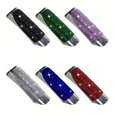 Luxe Handremgreep Parkeerremhendel Strass Auto Styling Diamant