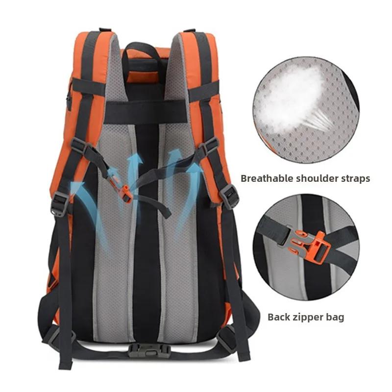 30L Unisex Multifunctional Outdoor Sports Backpack Hiking Cycling Running Trekking Camping Mountaineering Travel Bag Men Women