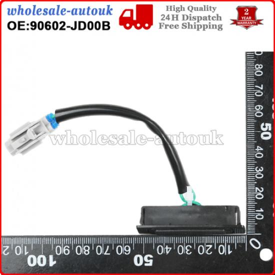 Boot Tailgate Switch Contact for NISSAN QASHQAI J10 07-13 E11 90602-JD00B
