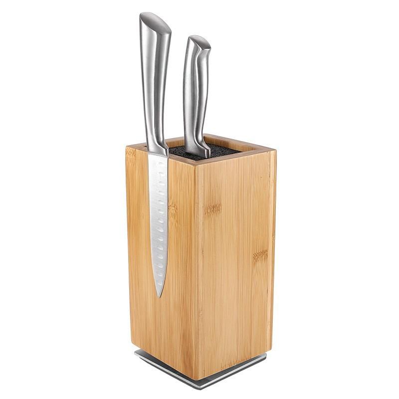 Tool Rack New 360 ° Rotating Wooden Magnetic Tool Holder Free Tool Holder Magnetic Kitchen Knife Holder