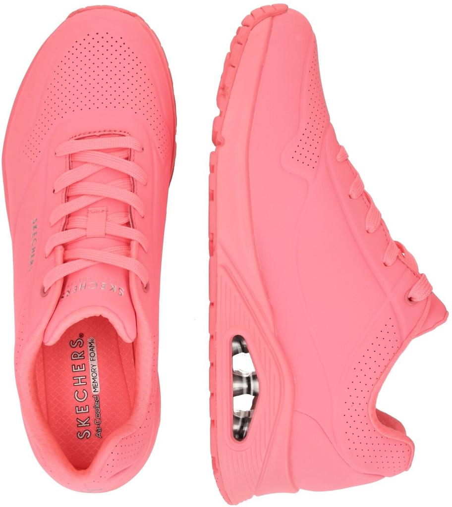 Skechers Uno - Stand On Air Женские кроссовки кораллового цвета