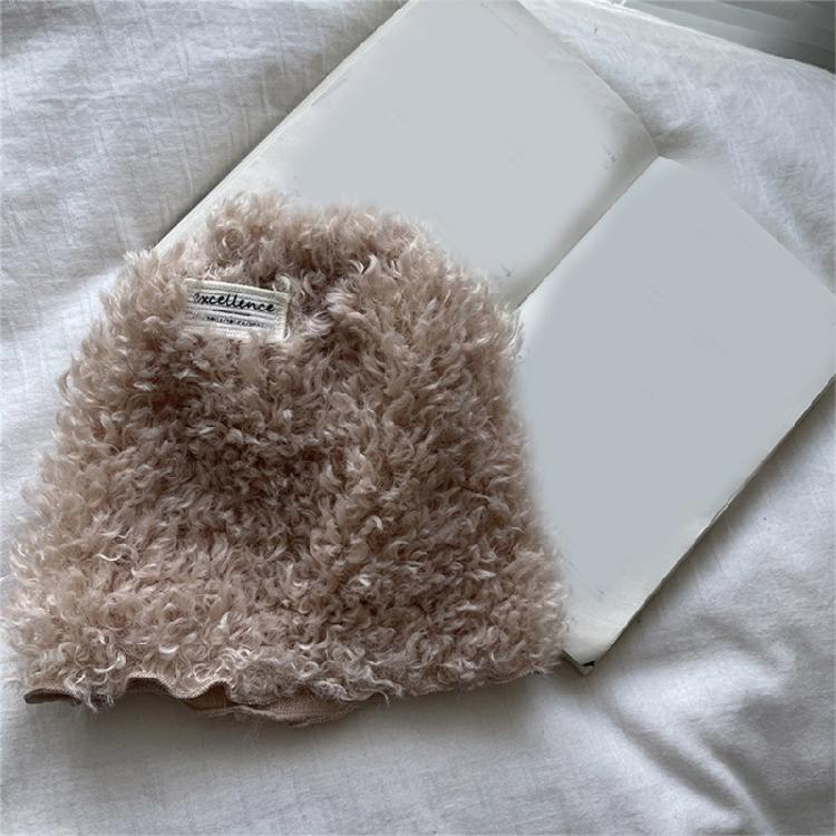 Women Warm Furry Leg Warmers with Letter Label Leg Covers Aesthetic Fuzzy Boot Cuffs Footless Socks for Winter Days