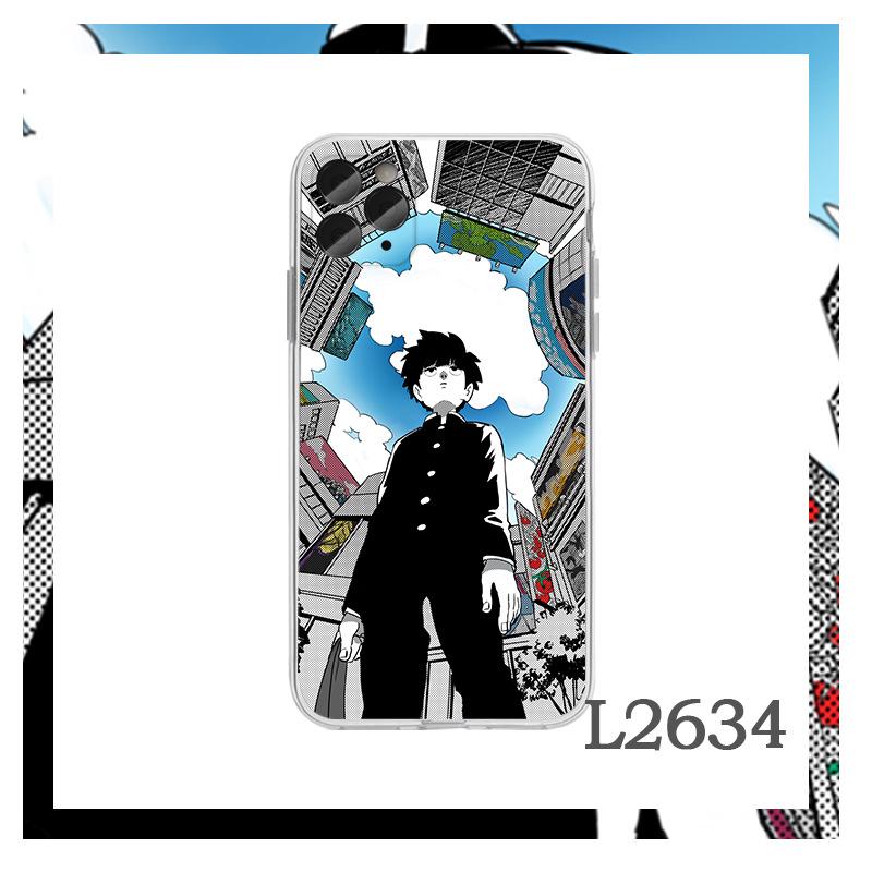 Mob Psycho 100 iPhone Case for iPhone 11/12 - Kageyama Shigeo & Reigen Arataka Design