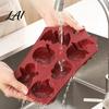 Halloween Snack Making Tools Silicone Baking Mold Pumpkin Ghost Bat Skull Cake Pan Non Durable Heat Resistant Stick Chocolate Fondant Maker