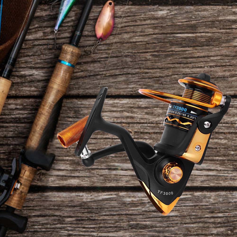 All Metal Spool Folding Rocker Arm Saltwater Spinning Wheel Fishing Reel Accessory ToolTF3000