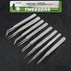 1pc Eyebrow Tweezer False Eyelash Extension Tools Hyperfine High Precision Anti Acid Tweezers