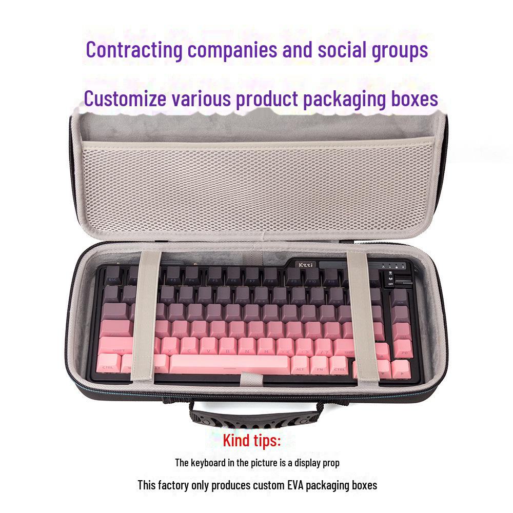 "Eva Storage Bag for KZZI 75 Mechanical Keyboard"