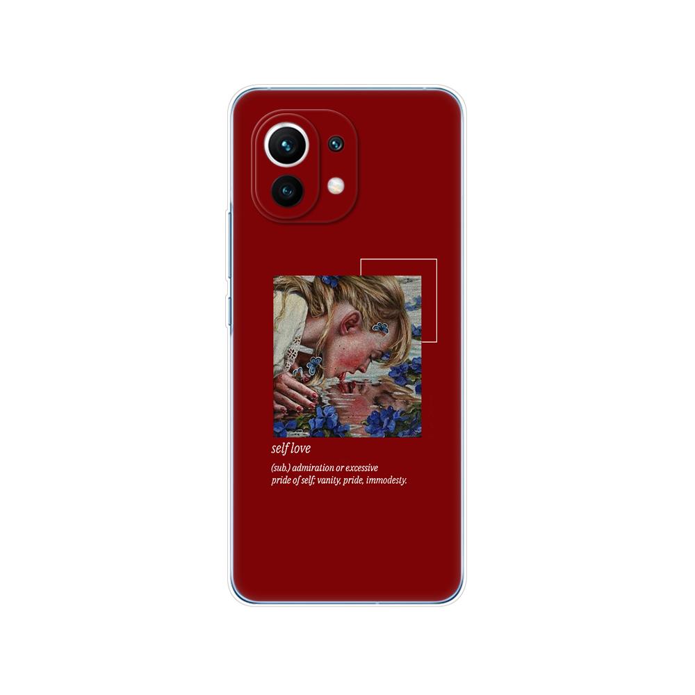 Pro xiaomi Mi 11 / Mi 11 Lite 5G NE 4G / Mi 11i / Mi 11 Ultra Case Phone Zadní kryt pro xiaomi11 i 11 Lite Xiomi Mi11 Silicon TPU